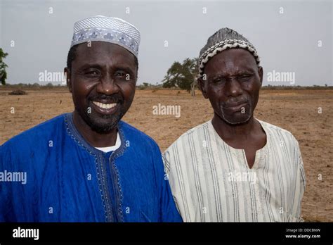 Two Farmers Brothers Of The Serer Ethnic Group Near Kaolack Senegal