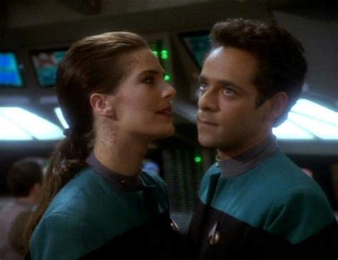 Terry Farrell And Alexander Siddig As Jadzia Dax And Dr Julian Bashir In Star Trek Deep Space