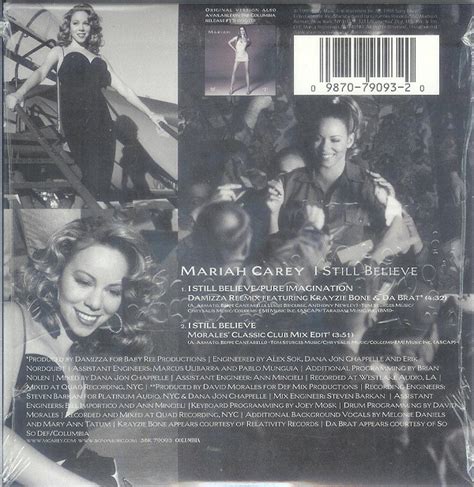 Promo Import Retail Cd Singles And Albums Mariah Carey I Still