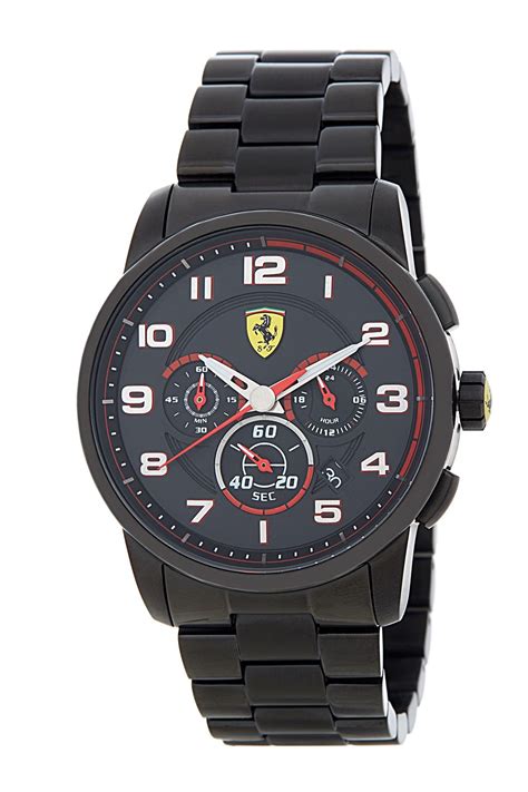 Ferrari watches represent the power and beauty of the cars that have made racing history. Scuderia Ferrari | Men's Heritage Chronograph Bracelet Watch | Nordstrom Rack | Wristwatch men ...