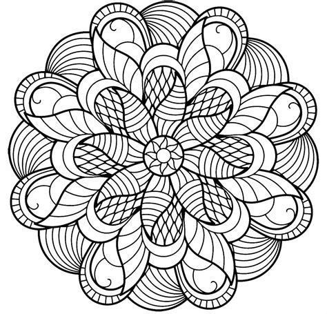 Desenho Para Colorir Mandala Learnbraz