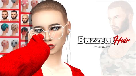 Buzzcut Cc Its Time You Tried These Cool Hairs In The Sims 4