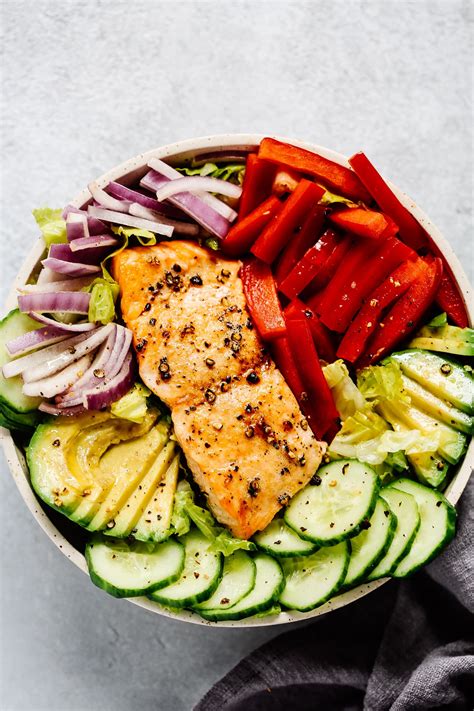 Easy Salmon Salad Recipe Healthy Lunch For Busy Days