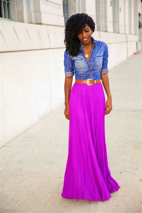 How To Wear A Maxi Skirt