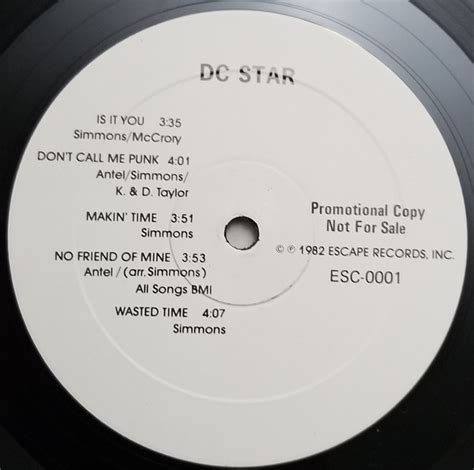 Dc Star Dc Star 1982 Vinyl Discogs