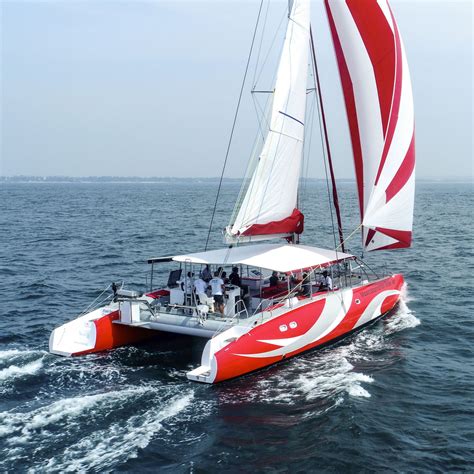 Catamaran Sailing Yacht 53 Ocean Voyager Charter With Open