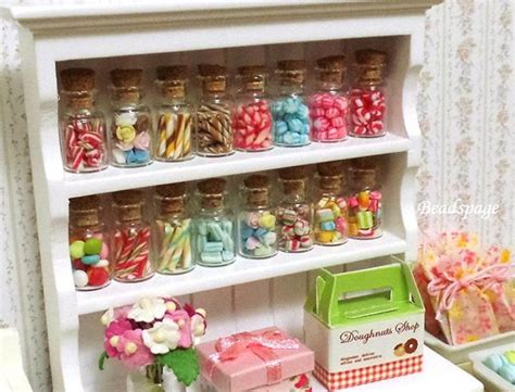 Dollhouse Miniature Candy Cane Mint Candies Sweets For Pukifee Etsy