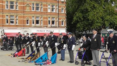 Peterborough Veterans Farewell Parade For The Queen - YouTube