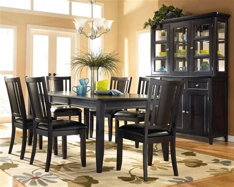 76 Beautiful Black Formal Dining Room Sets Home Decor