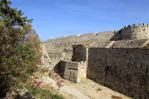 Mury Starego Miasta Rodos Wyspa Rodos