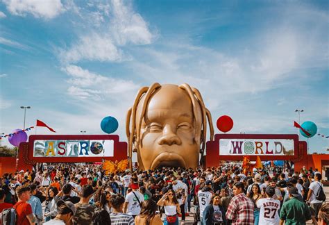 A Look At Travis Scotts Second Annual Astroworld Festival By The Numbers