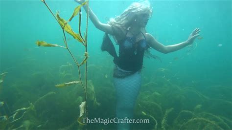 Mermaid Sighting At Crystal Lake In Michigan Swimming In Thick