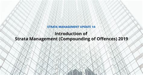 Strata management act 2013  act 757 comes into operation on 1 june 2015 via federal government gazette no. Strata Management Updates 14 - Introduction of Strata ...
