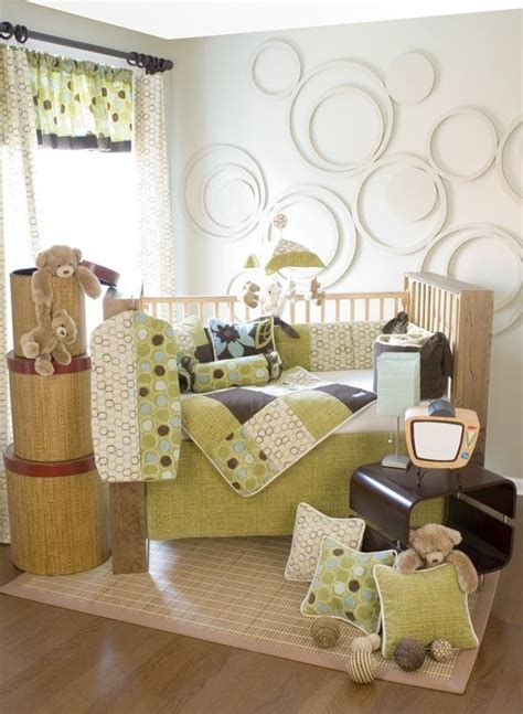 Unisex bedding set made of natural fiber. Spa Crib Bedding Set | Unisex baby room, Baby bedding sets ...