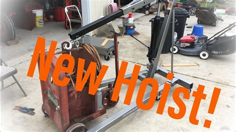 I suppose a one ton hoist would be smaller all around. Harbor Freight 2-Ton Hoist and a New Welder! - YouTube