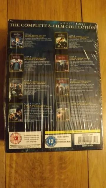 Harry Potter Collection Years 1 7b Box Set Dvd 2011 4779