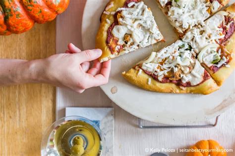 Pretzel Crust Pizza Recipe With Aquafaba Egg Wash