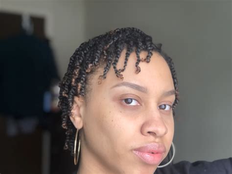 Strand twists are created by twisting two strands of hair together so that the roots will begin locking up on their own. Two strand twist | Protective hairstyles, Two strand twist, Crochet earrings