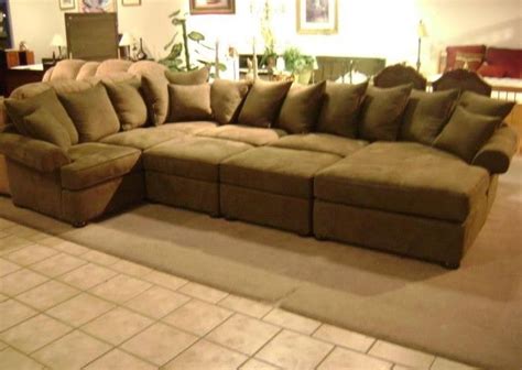 Sectional Sofa Add The Ottomans And You Get A Playpen Home