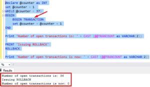 Sql Server Transactions Do You Understand These Rules