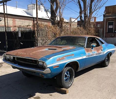All Original 1970 Dodge Challenger Rt 440 Six Pack Is A 4 Speed Gem In