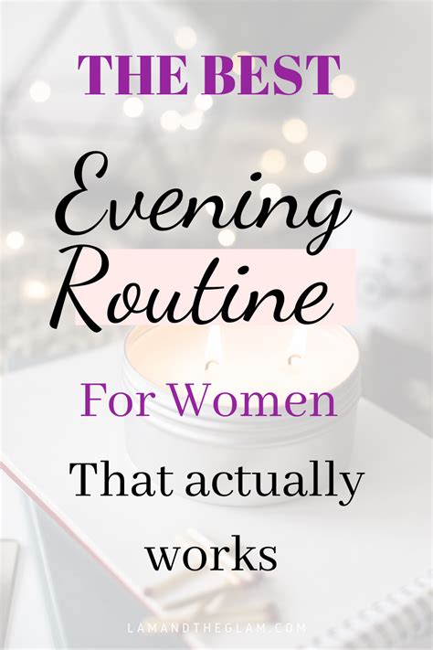 The Best Evening Routine For Women That Actually Works Blog Writing