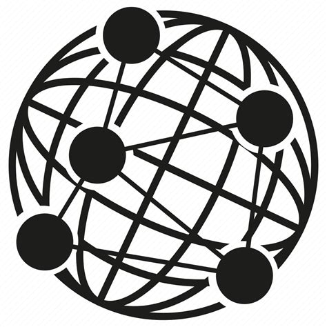 Global Globe Link Network Icon Download On Iconfinder