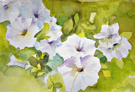 In And Out Of The Studio Petunias