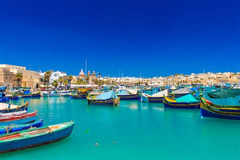 Photo Of Traditional Maltese Fishing Boats Malta Travel World