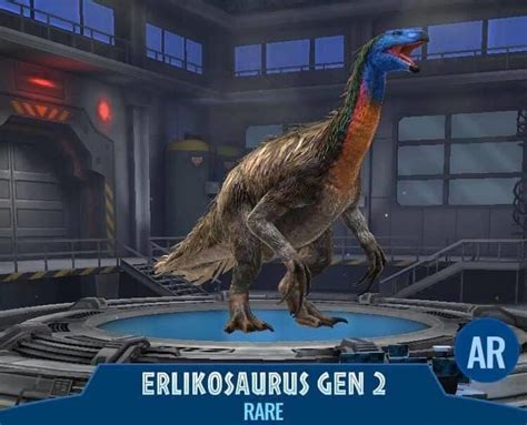 Erlikosaurus Gen 2 Jurassic World Animals Jurassic