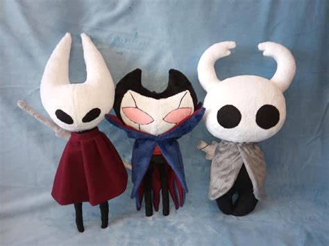 A Set Of 3 Custom Plush Toys Inspired By Hornet Hollow