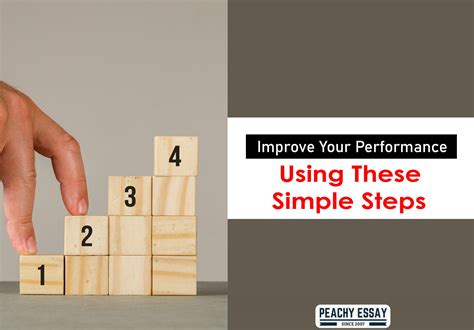 Improve Your Performance Using These Simple Steps