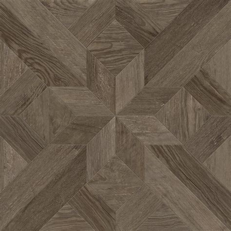 Brown Parquet Wood Effect 60cm X 60cm Floor Tile