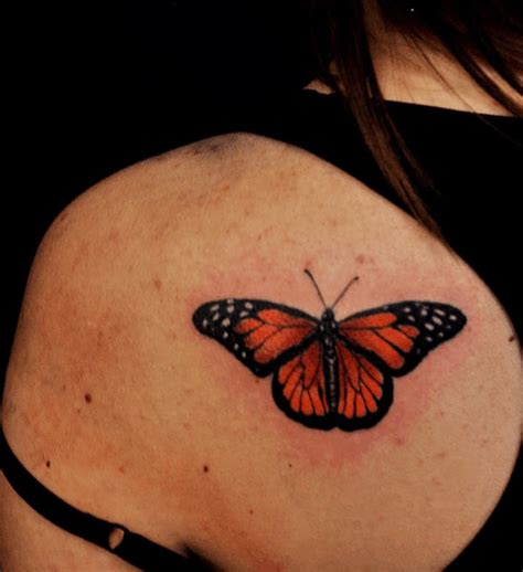 See more ideas about butterfly tattoo, tattoos, butterfly tattoo designs. Monarch butterfly tattoo - Chronic Ink