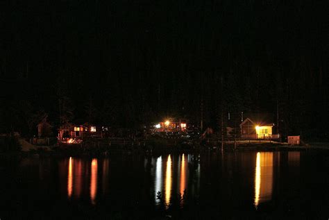 Night At The Lake House Photograph By Brian Anderson