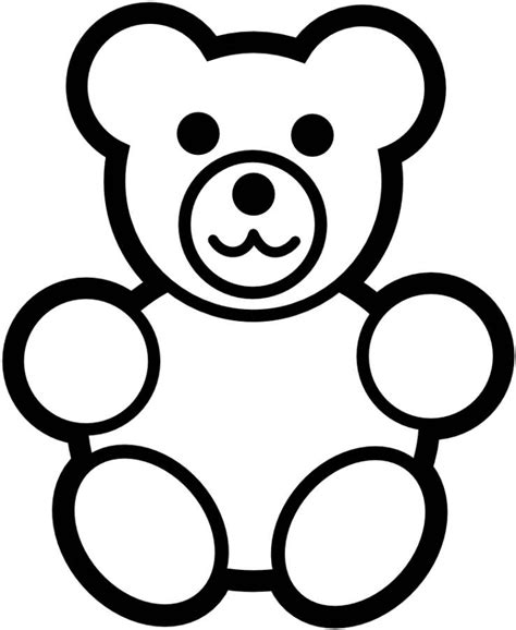 Download coloring pages teddy bear sheets excellent with. Gummy Bear Coloring Pages - ClipArt Best