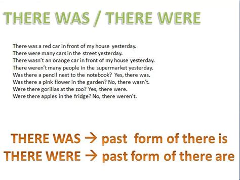 There was there were | Inglés Secundaria CPI de Panxón