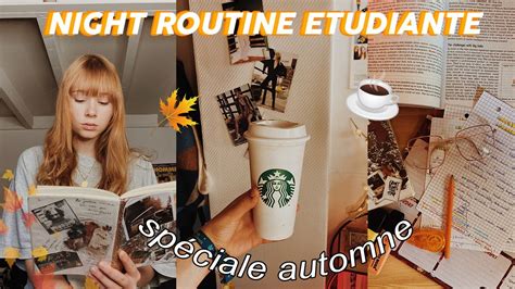 MA ROUTINE APRES LES COURS automne édition YouTube