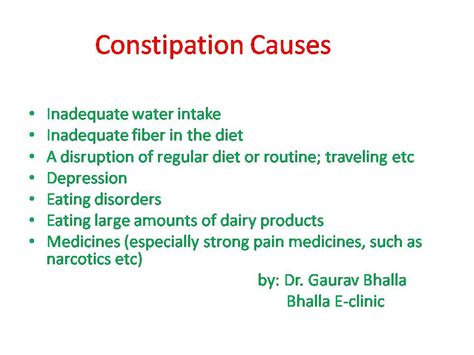 Now, some people when think when the doctor tells them to eat more roughage, they go ahead and eat tons of nuts, whole wheat bread and 'kellogs all bran cereal', and this is where constipation worsens! Dr bhalla's E- clinic