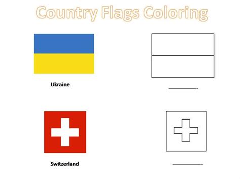 South American Flags Coloring Pages