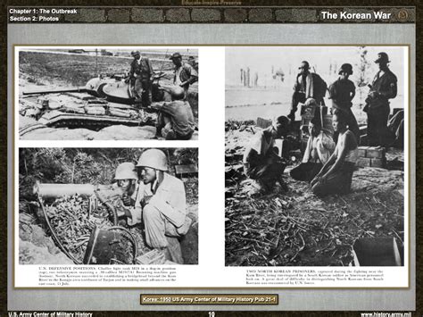 The Outbreak Photos The Korean War Era U S Army Center Of Military History