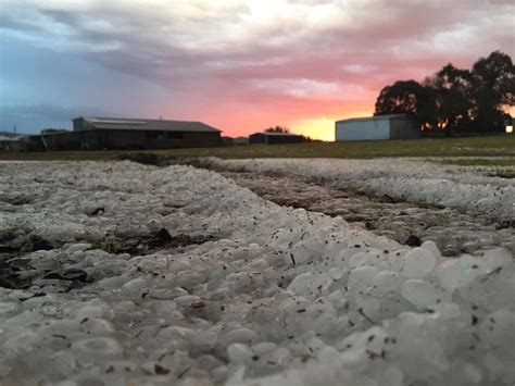 Australia Peppered By Hail Earth Chronicles News
