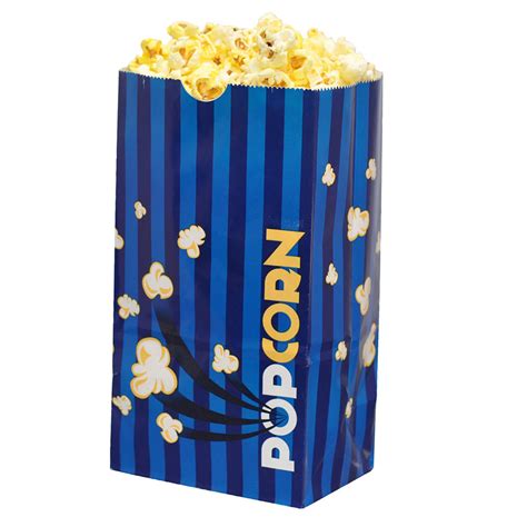 85oz Stripes Laminated Popcorn Bag