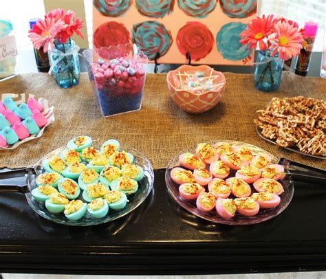 No party is complete without a signature beverage! 70 best Gender Reveal Party Food images on Pinterest | Reveal parties, Baby gender reveal party ...