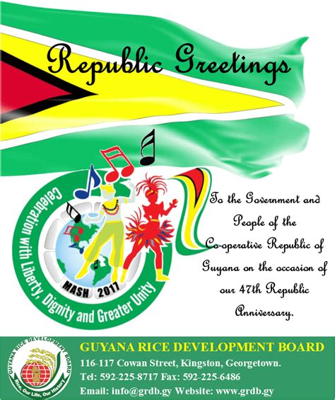 The Board Of Directors Management And Staff Of The Guyana Rice