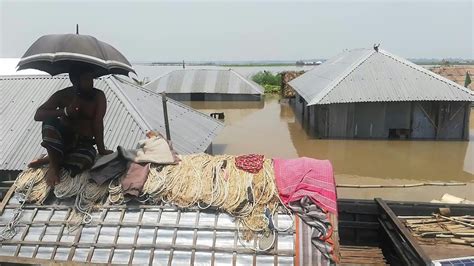 Fortes Inondations Au Bangladesh Après Les Pluies De La Mousson Afp