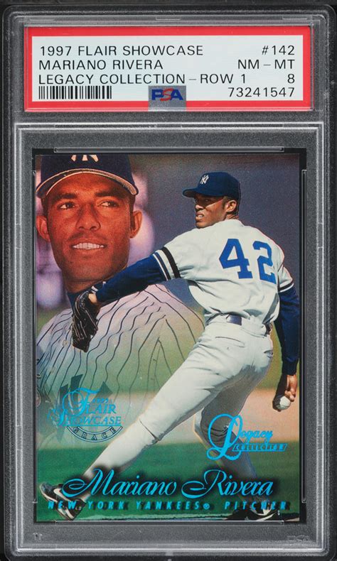 Flair Showcase Legacy Collection Row Mariano Rivera