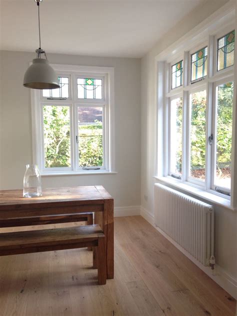 Dining Room Painted Using Farrow And Ball Strong White Tedd Todd