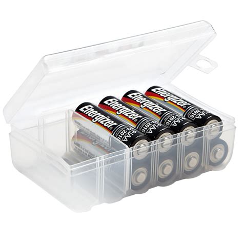 Aa Battery Storage Box Clear At Home