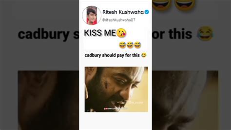 😅🤣😅 Rrr Kiss😘me Official Ritesh Subscribe For Mor Video Youtube